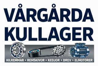 Vårgårda Kullager – kilremmar, remskivor, kedjor, drev, elmotorer